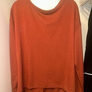Old Navy Terracotta Long Sleeve Top